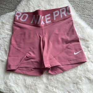 Pink Nike Pros xs